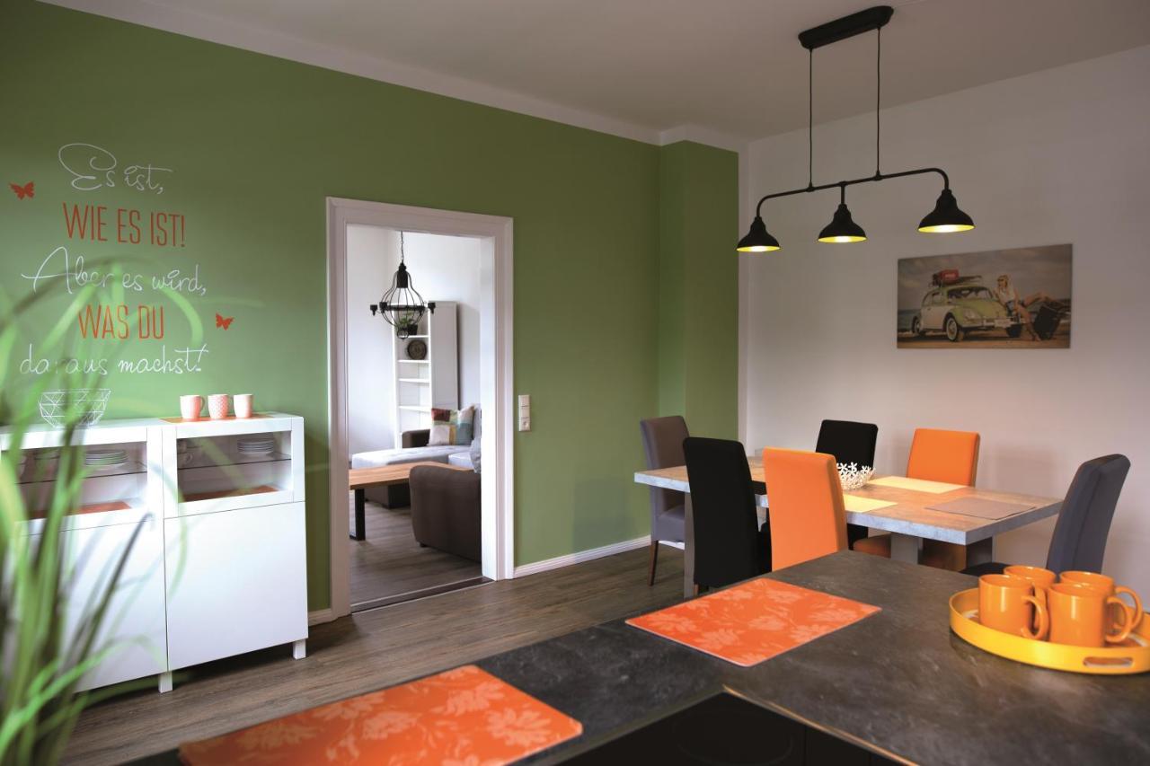 Ferienwohnung Im Bahnhof Luegde Bagian luar foto